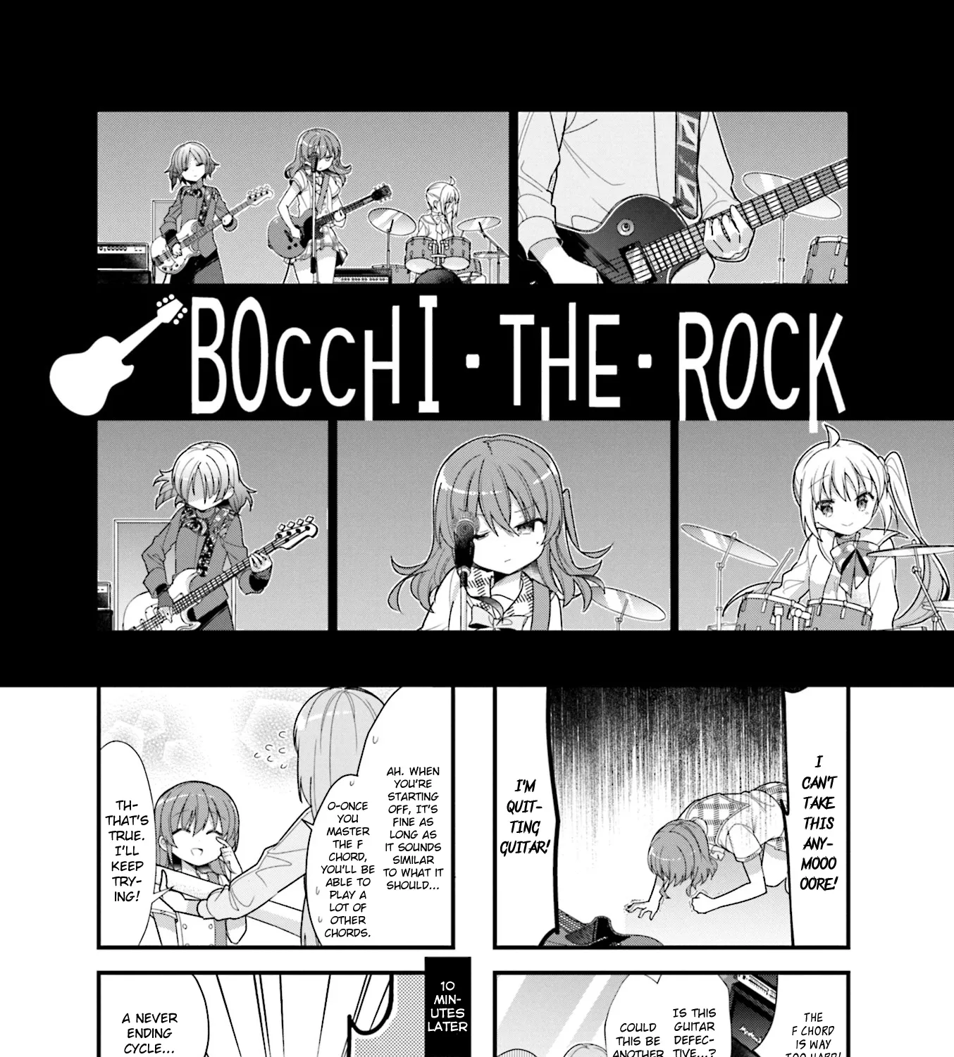 Bocchi The Rock Zinmanga X Chapter 7 Page 1