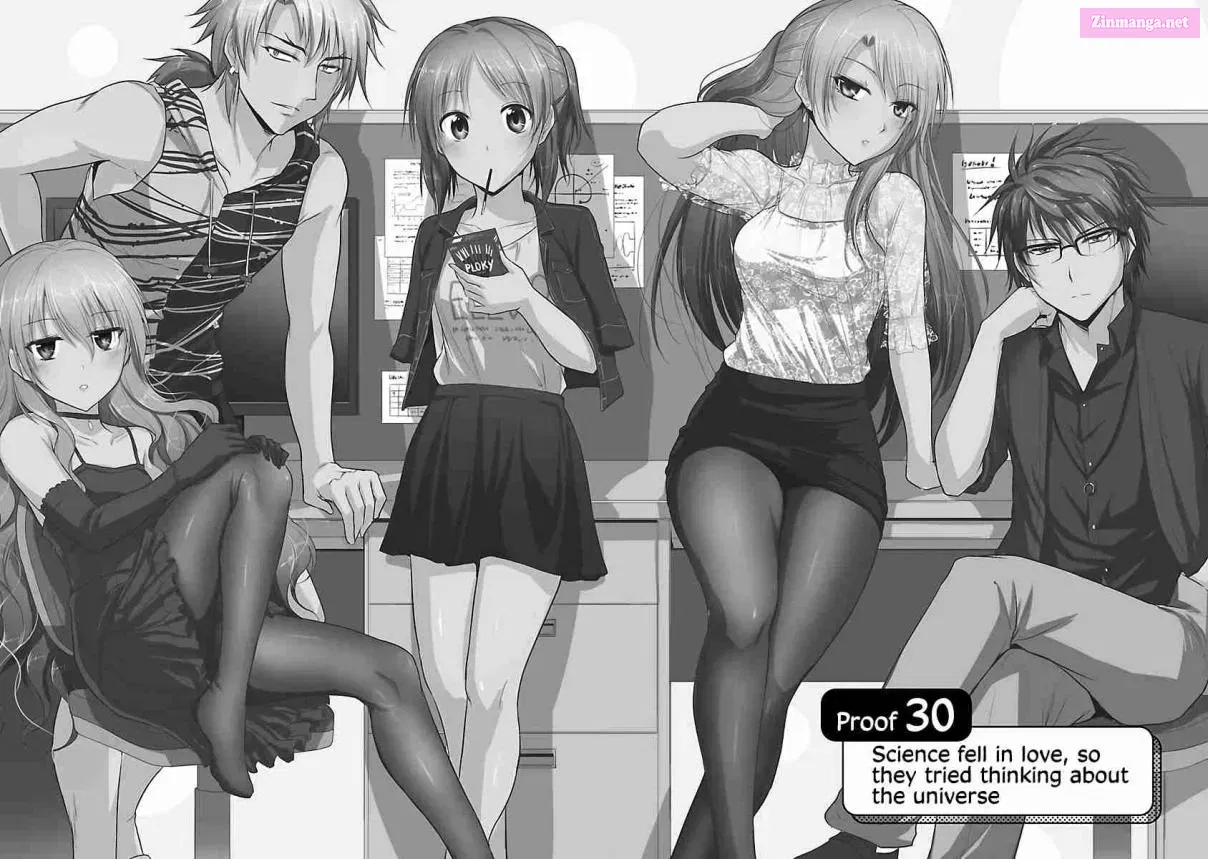 Rikei ga Koi ni Ochita no de Shoumei shitemita. Zinmanga X Chapter 30 Page 2
