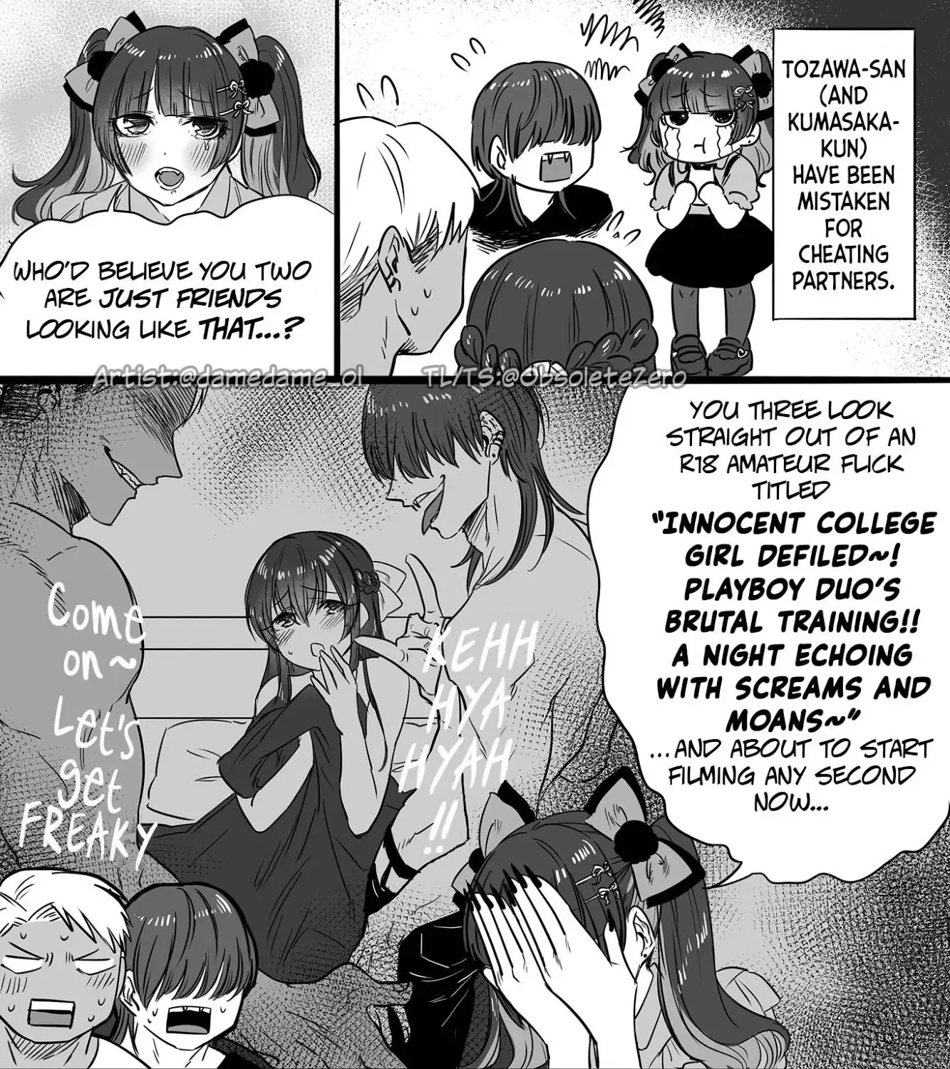 Charao-kun to Seiso-chan Zinmanga X Chapter 50 Page 1