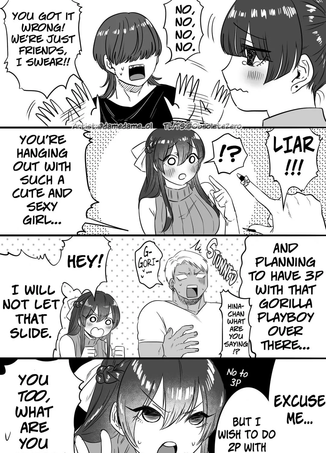 Charao-kun to Seiso-chan Zinmanga X Chapter 49 Page 7