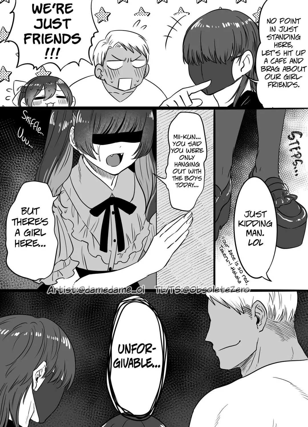 Charao-kun to Seiso-chan Zinmanga X Chapter 48 Page 3