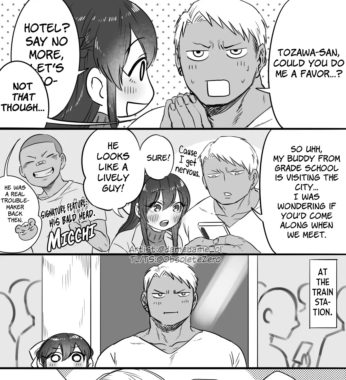 Charao-kun to Seiso-chan Zinmanga X Chapter 47 Page 1