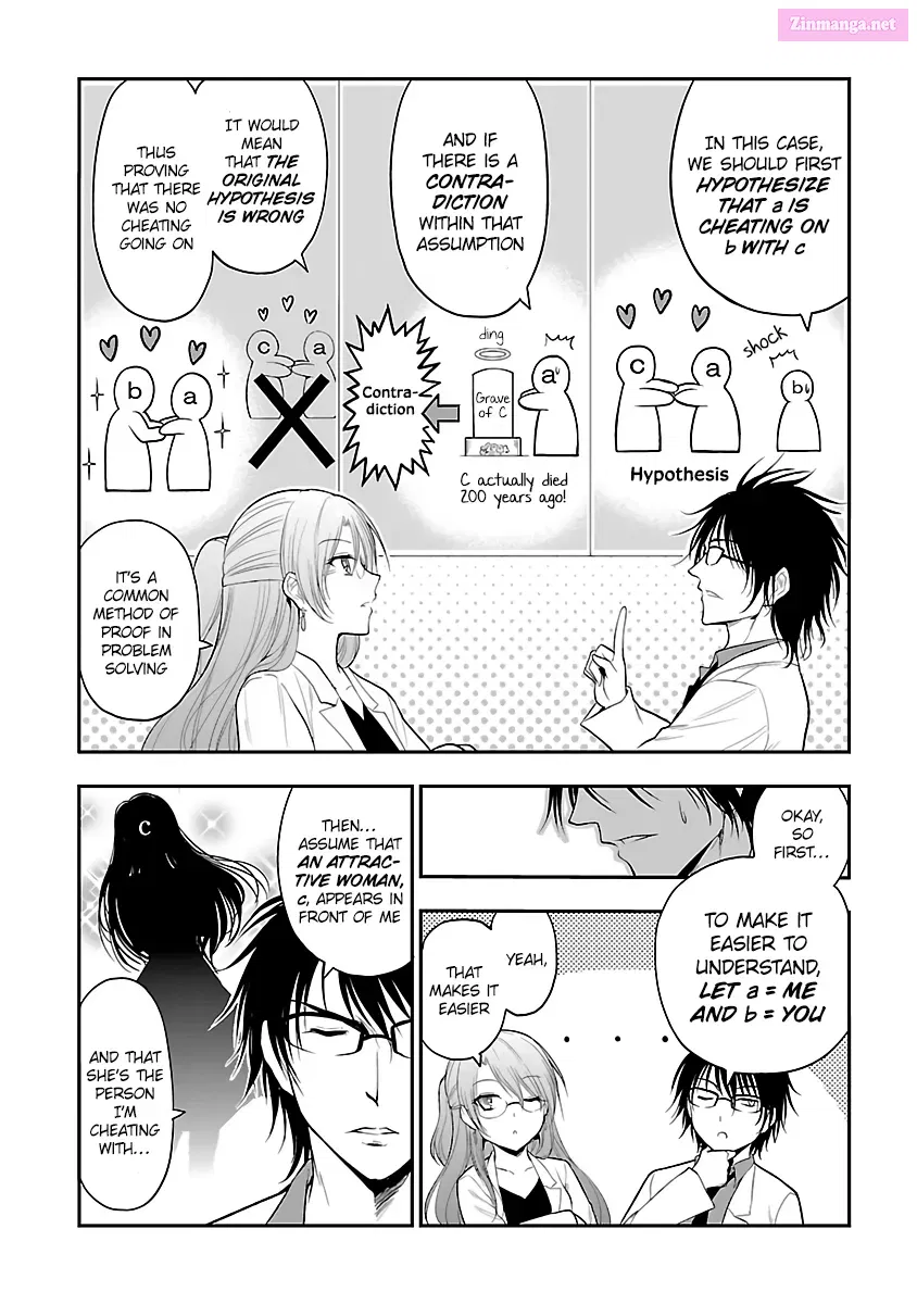 Rikei ga Koi ni Ochita no de Shoumei shitemita. Zinmanga X Chapter 27.5 Page 3
