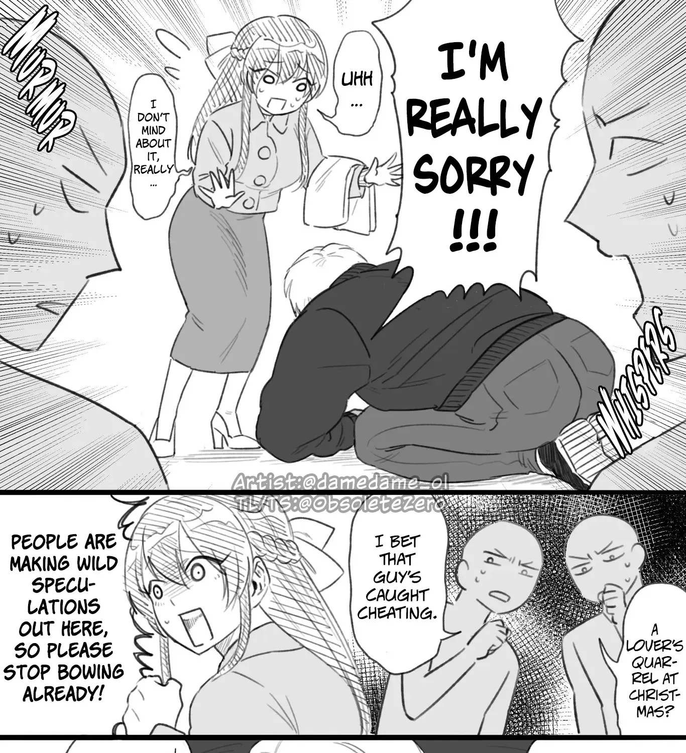 Charao-kun to Seiso-chan Zinmanga X Chapter 40 Page 1