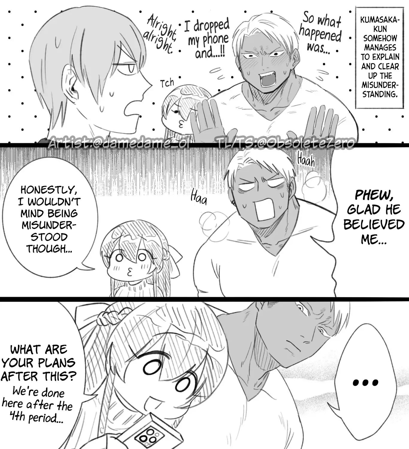 Charao-kun to Seiso-chan Zinmanga X Chapter 36 Page 1