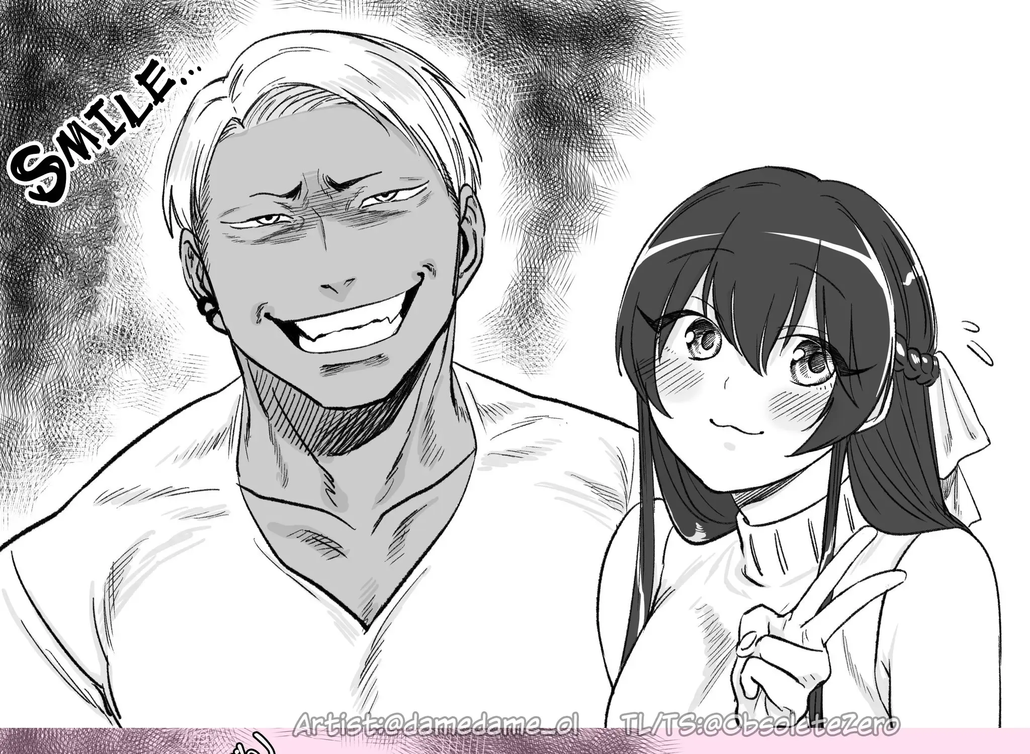 Charao-kun to Seiso-chan Zinmanga X Chapter 7.1 Page 1