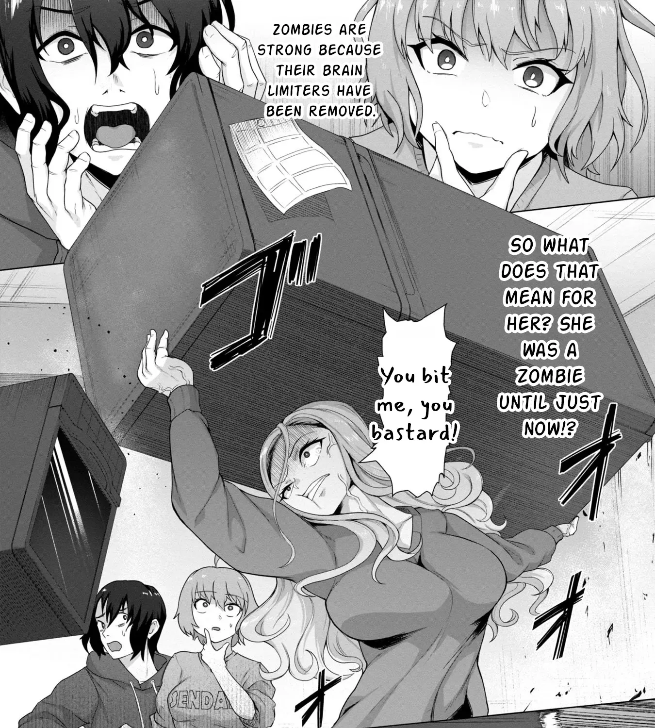 Ore no vaccine dake ga zonbi-ka shita sekai o sukueru Zinmanga X Chapter 3 Page 33