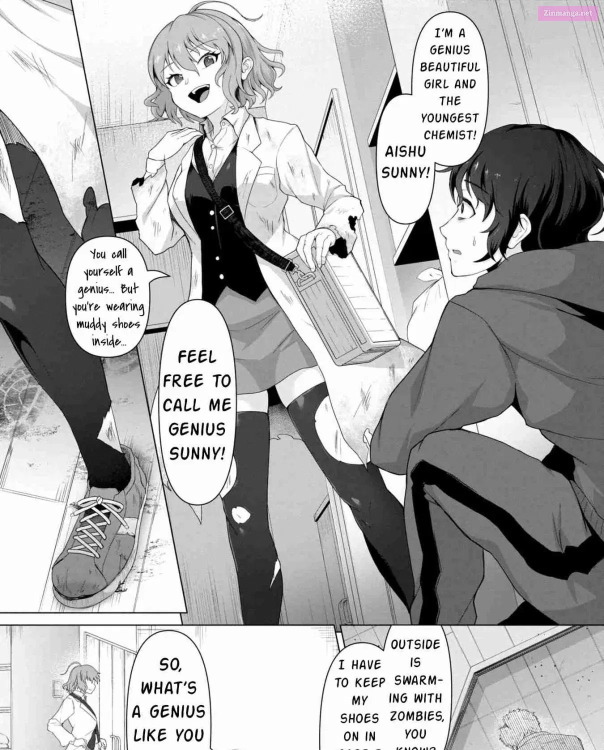 Ore no vaccine dake ga zonbi-ka shita sekai o sukueru Zinmanga X Chapter 1 Page 23