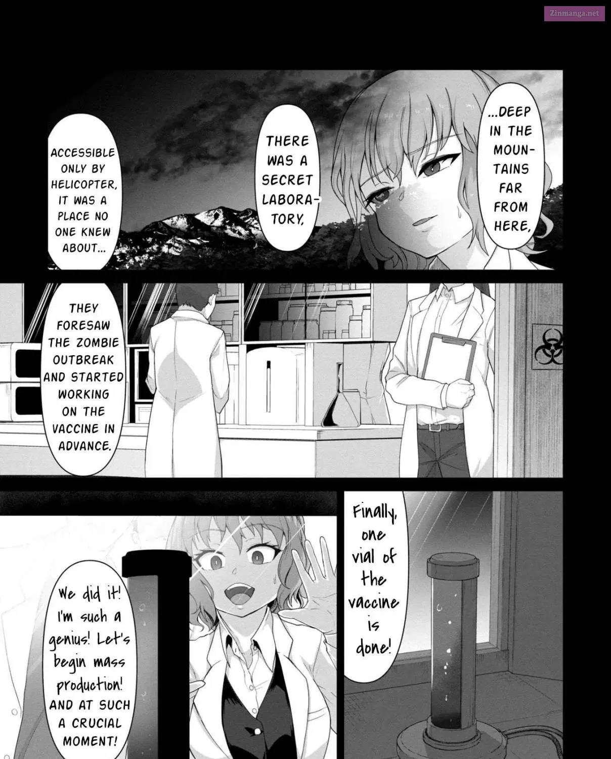 Ore no vaccine dake ga zonbi-ka shita sekai o sukueru Zinmanga X Chapter 1 Page 29