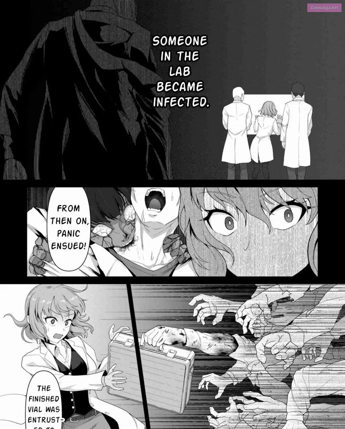 Ore no vaccine dake ga zonbi-ka shita sekai o sukueru Zinmanga X Chapter 1 Page 31