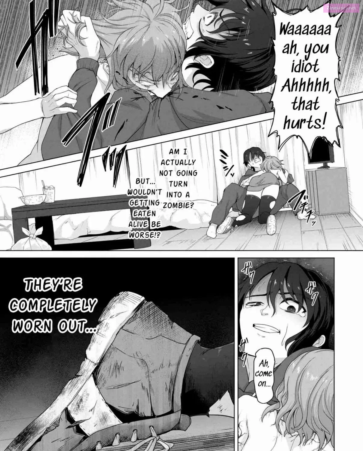 Ore no vaccine dake ga zonbi-ka shita sekai o sukueru Zinmanga X Chapter 1 Page 61