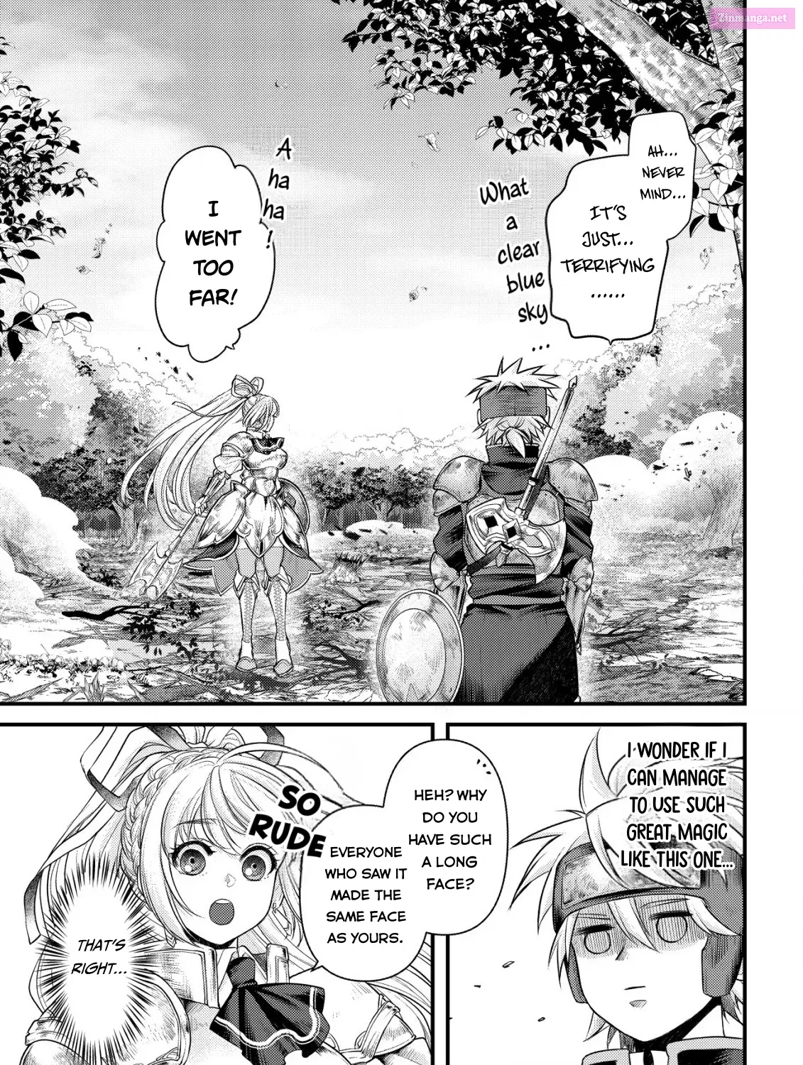 Kikori no Isekai Tan ~Tensei shita Shounen wa, Ono 1-pon de Nariagaru~ Zinmanga X Chapter 11 Page 40