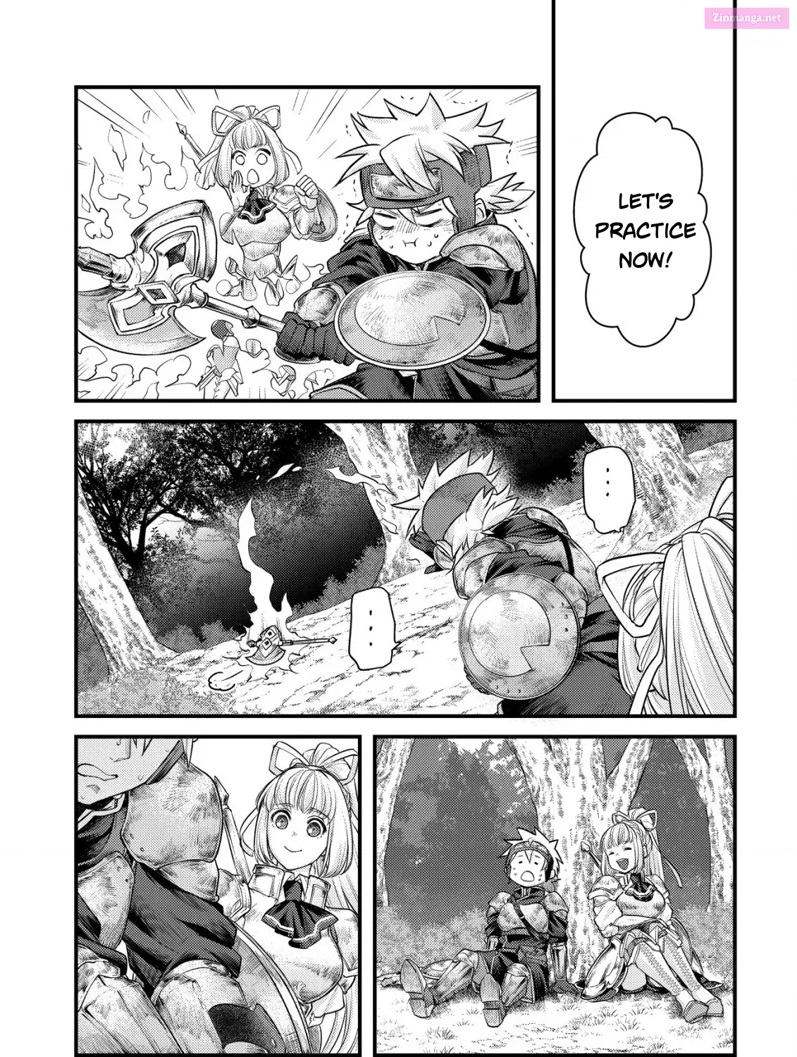 Kikori no Isekai Tan ~Tensei shita Shounen wa, Ono 1-pon de Nariagaru~ Zinmanga X Chapter 11 Page 44