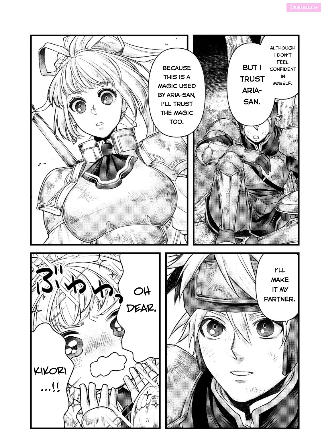 Kikori no Isekai Tan ~Tensei shita Shounen wa, Ono 1-pon de Nariagaru~ Zinmanga X Chapter 11 Page 48