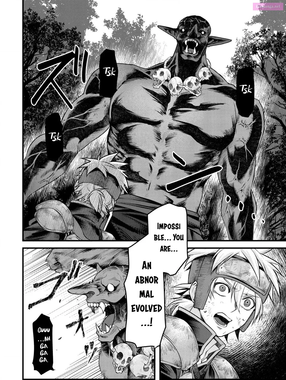 Kikori no Isekai Tan ~Tensei shita Shounen wa, Ono 1-pon de Nariagaru~ Zinmanga X Chapter 11 Page 58