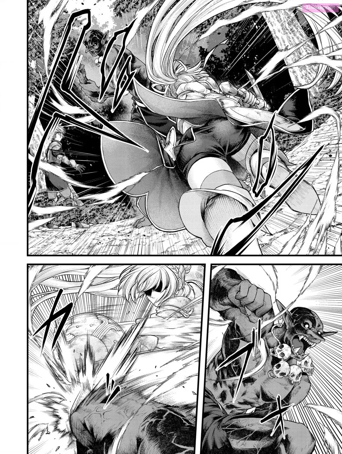 Kikori no Isekai Tan ~Tensei shita Shounen wa, Ono 1-pon de Nariagaru~ Zinmanga X Chapter 11 Page 66