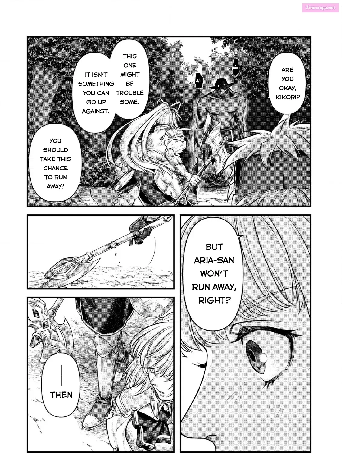 Kikori no Isekai Tan ~Tensei shita Shounen wa, Ono 1-pon de Nariagaru~ Zinmanga X Chapter 11 Page 74