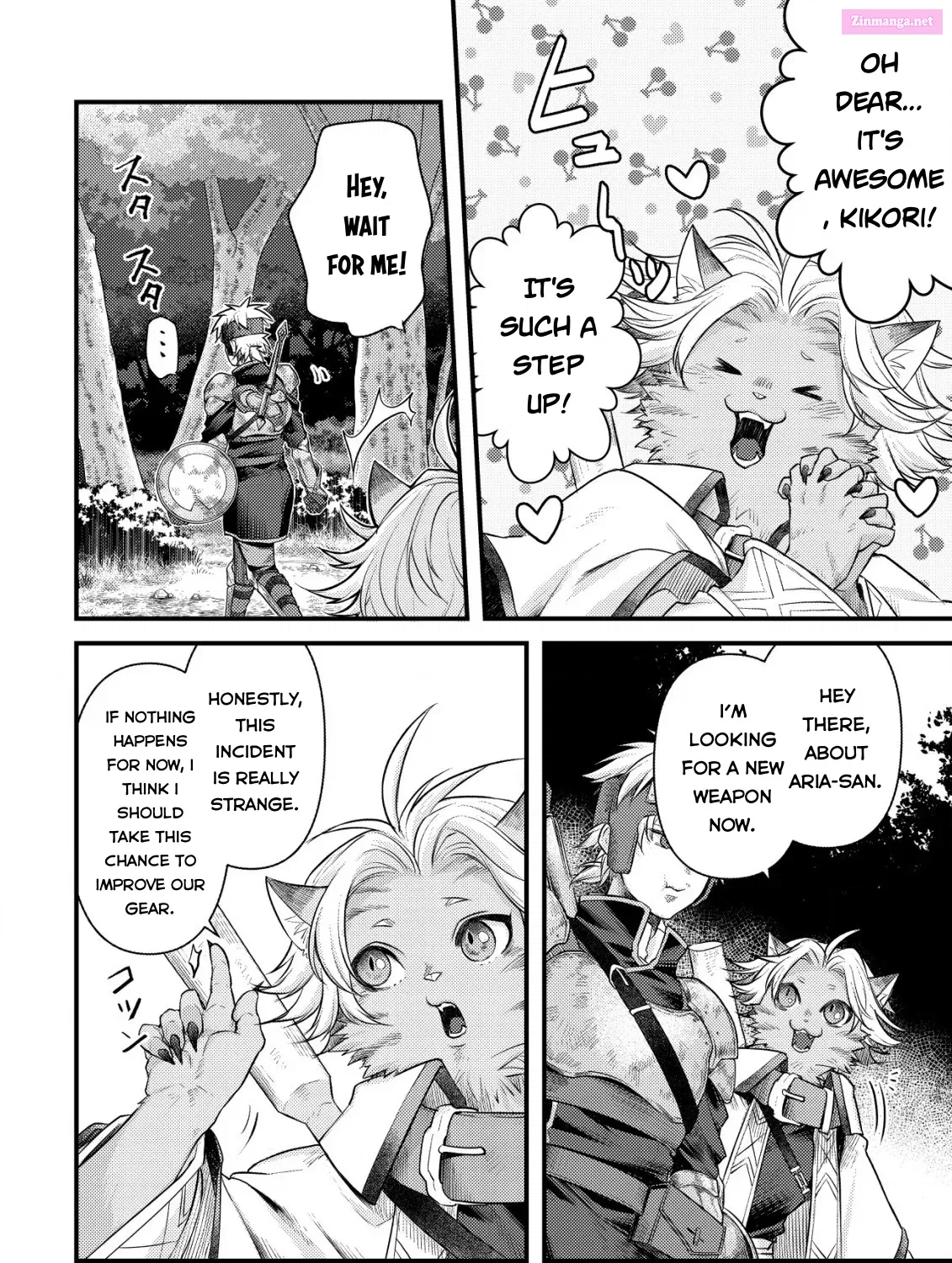 Kikori no Isekai Tan ~Tensei shita Shounen wa, Ono 1-pon de Nariagaru~ Zinmanga X Chapter 10 Page 18
