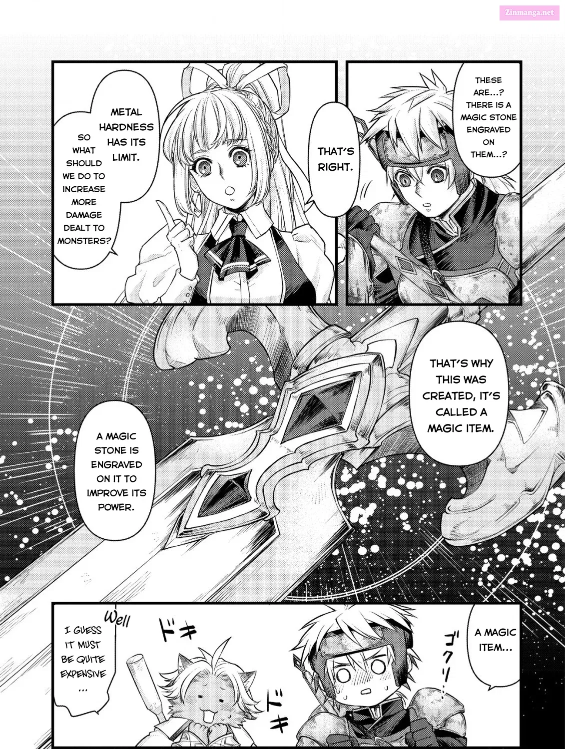 Kikori no Isekai Tan ~Tensei shita Shounen wa, Ono 1-pon de Nariagaru~ Zinmanga X Chapter 10 Page 28