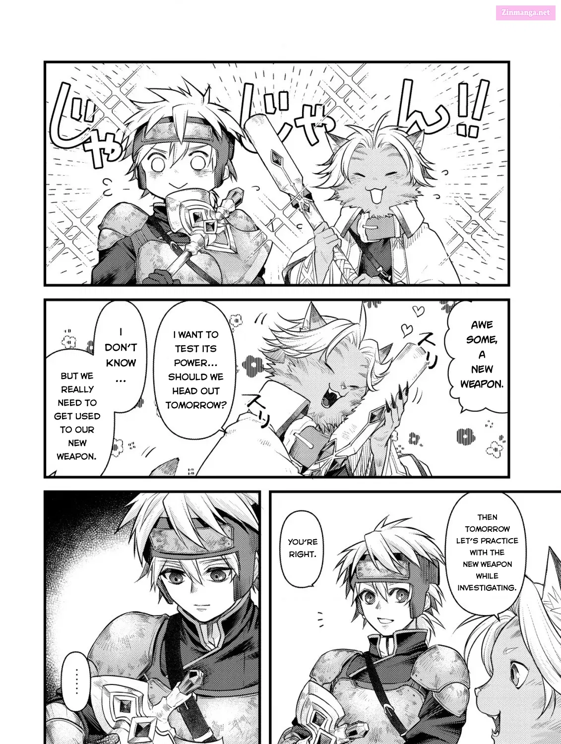 Kikori no Isekai Tan ~Tensei shita Shounen wa, Ono 1-pon de Nariagaru~ Zinmanga X Chapter 10 Page 34