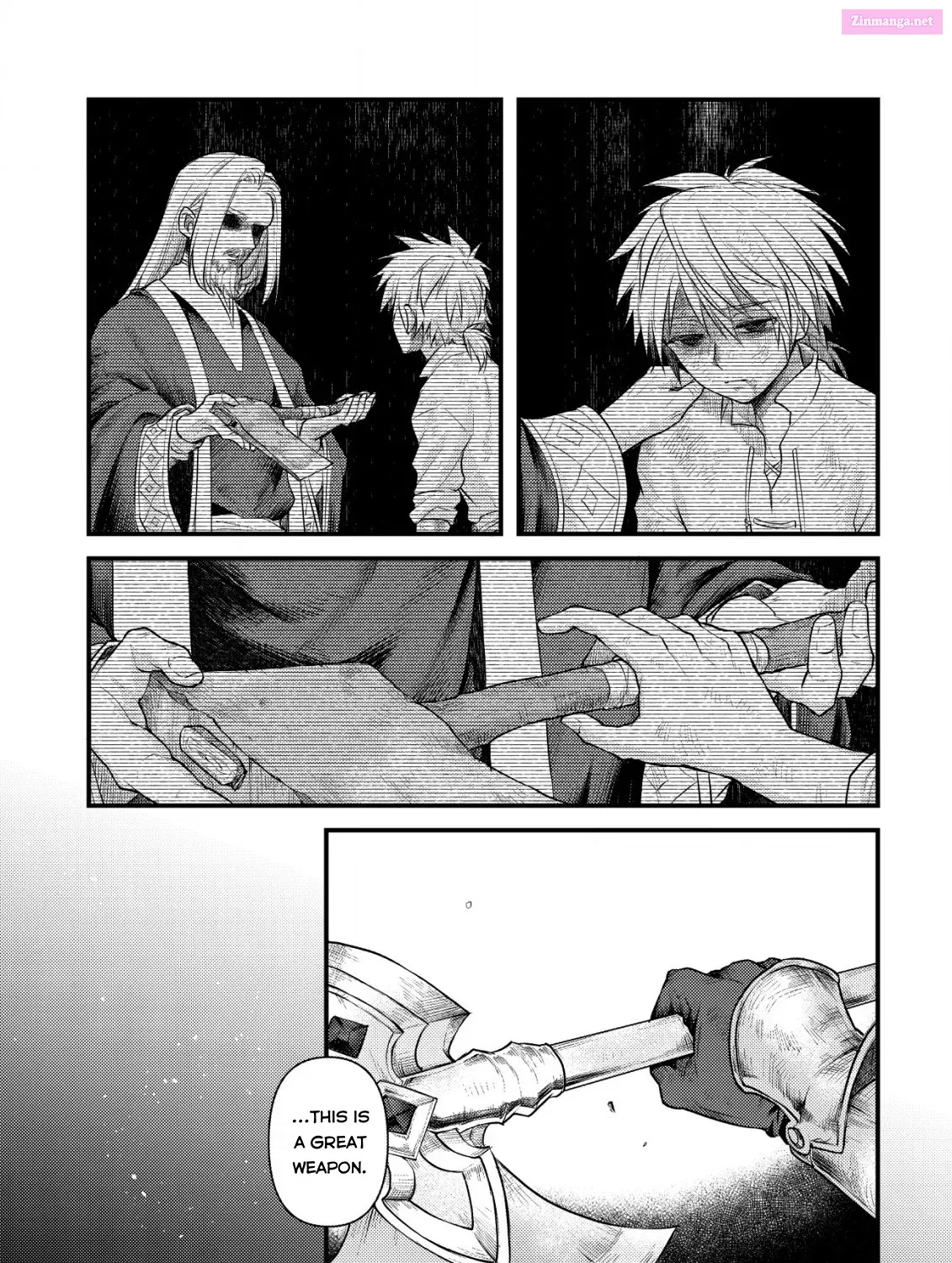 Kikori no Isekai Tan ~Tensei shita Shounen wa, Ono 1-pon de Nariagaru~ Zinmanga X Chapter 10 Page 36