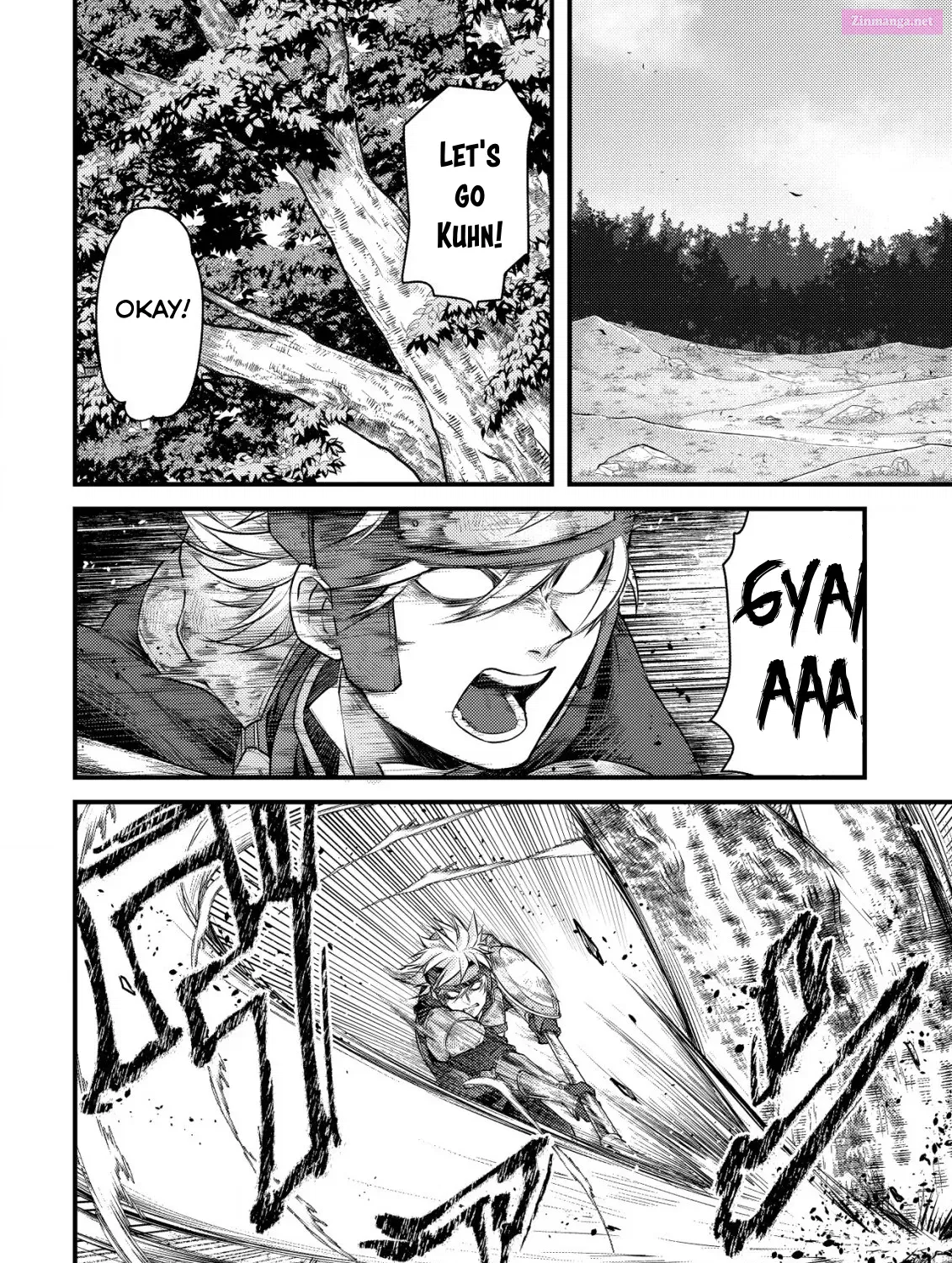 Kikori no Isekai Tan ~Tensei shita Shounen wa, Ono 1-pon de Nariagaru~ Zinmanga X Chapter 10 Page 38
