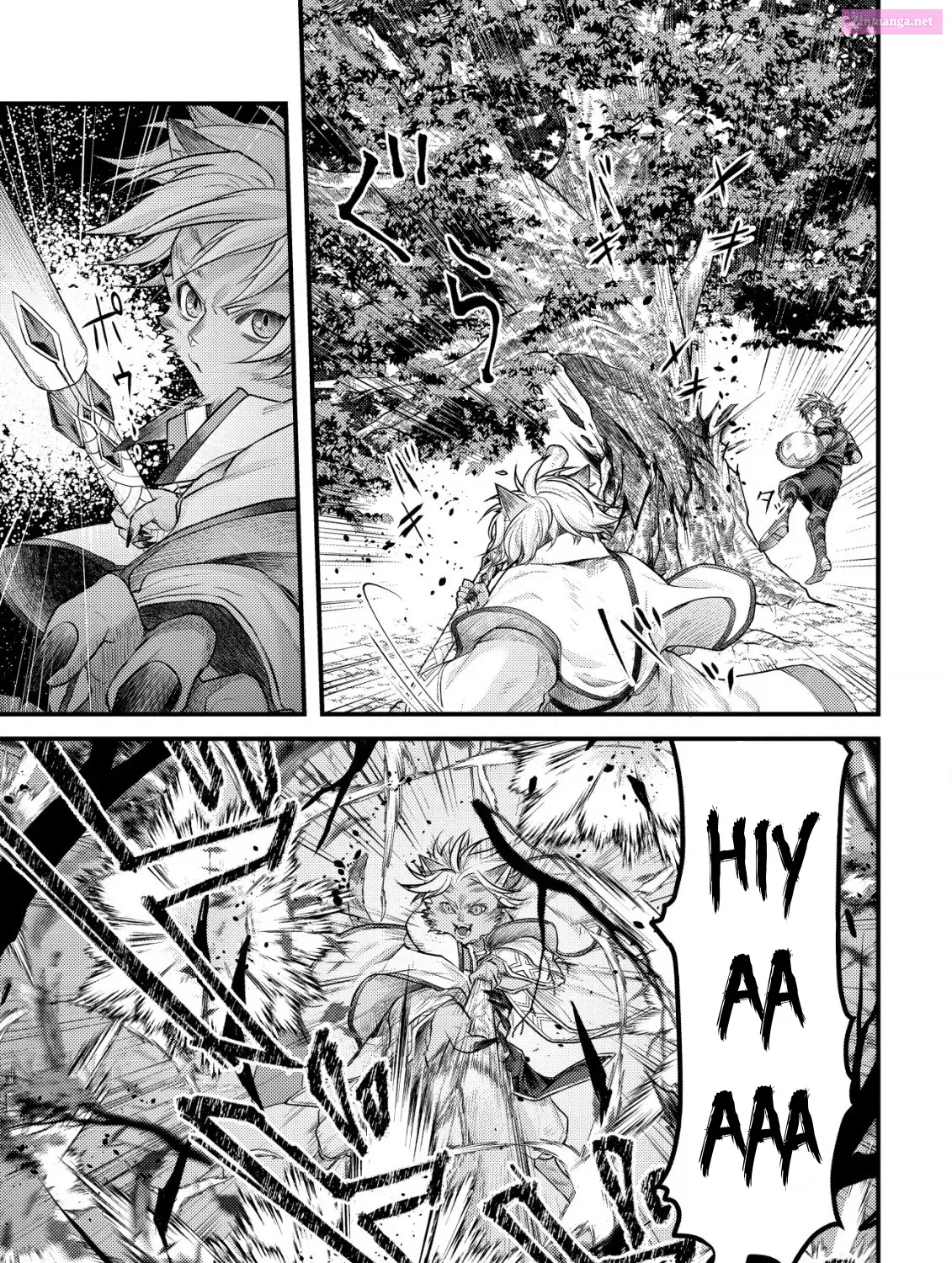 Kikori no Isekai Tan ~Tensei shita Shounen wa, Ono 1-pon de Nariagaru~ Zinmanga X Chapter 10 Page 40