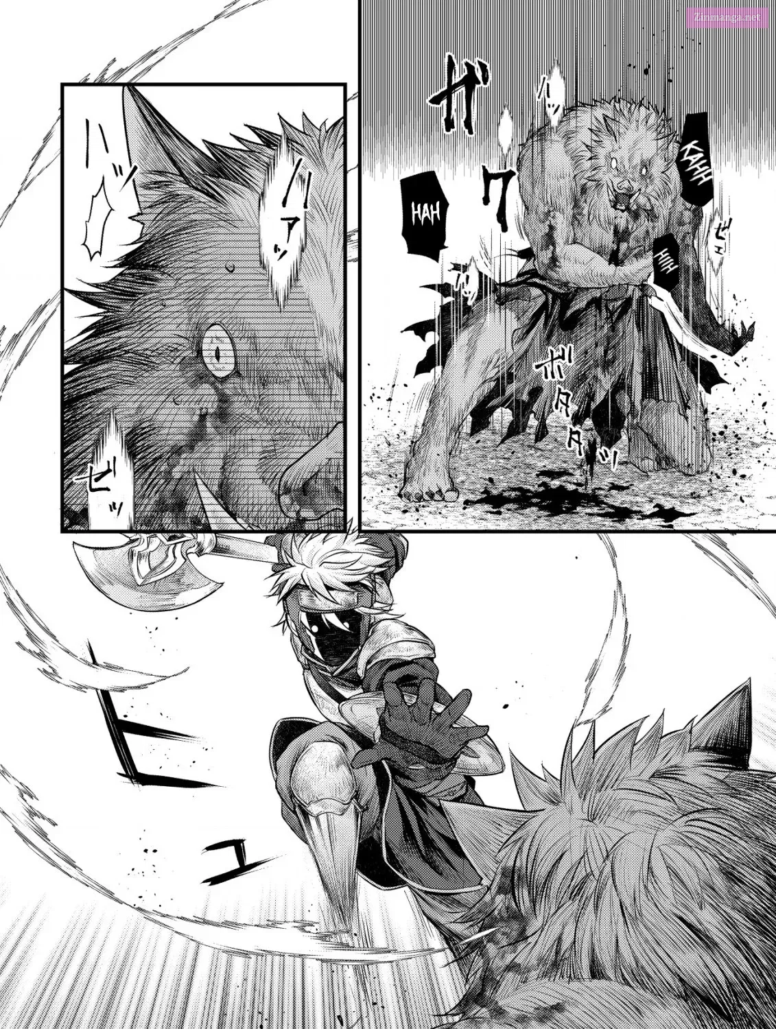 Kikori no Isekai Tan ~Tensei shita Shounen wa, Ono 1-pon de Nariagaru~ Zinmanga X Chapter 10 Page 54