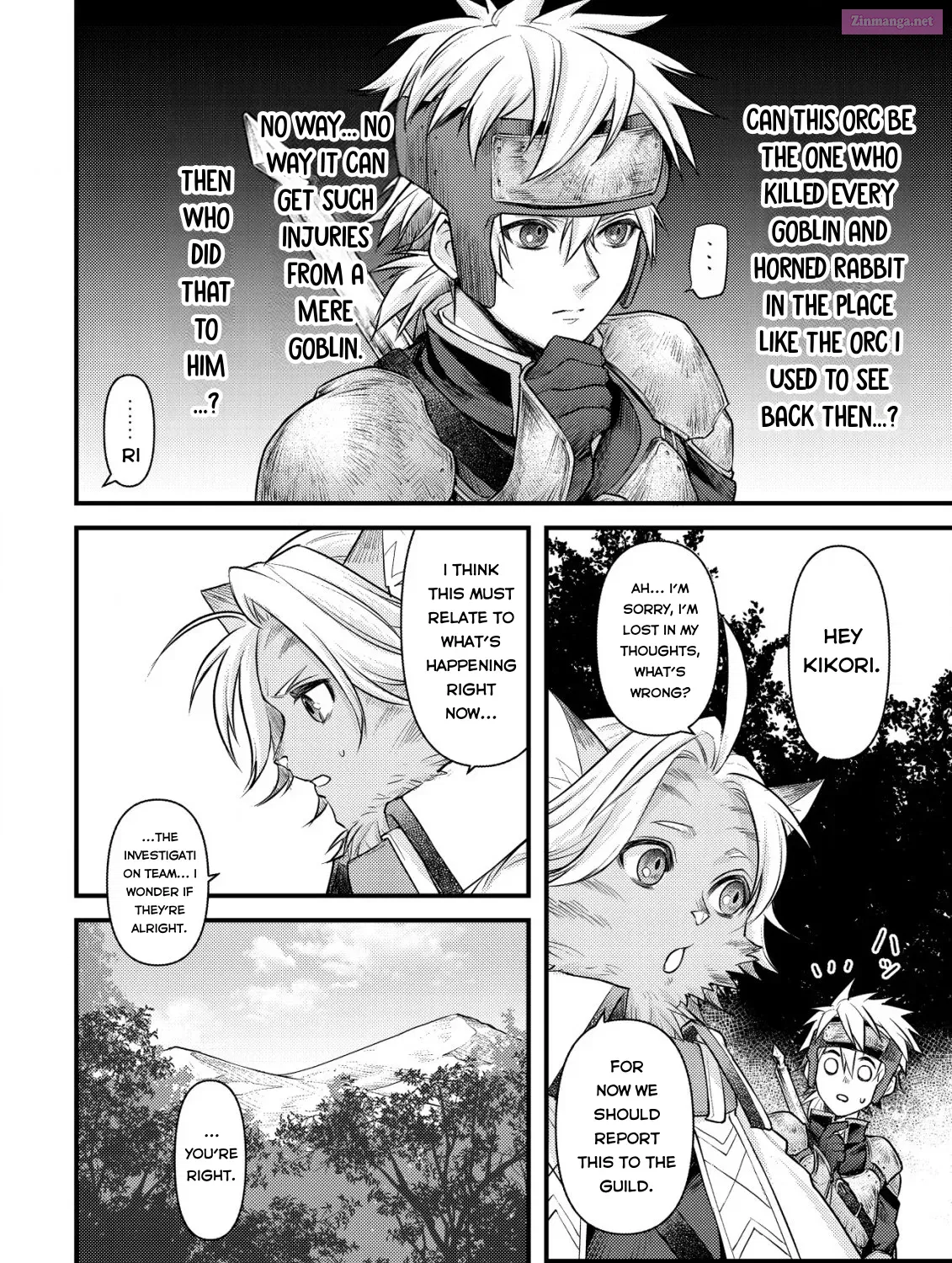 Kikori no Isekai Tan ~Tensei shita Shounen wa, Ono 1-pon de Nariagaru~ Zinmanga X Chapter 10 Page 58