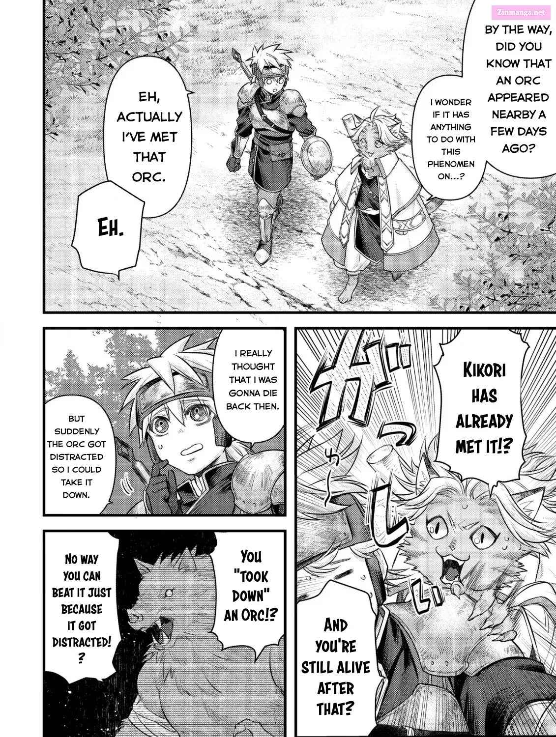 Kikori no Isekai Tan ~Tensei shita Shounen wa, Ono 1-pon de Nariagaru~ Zinmanga X Chapter 9 Page 22