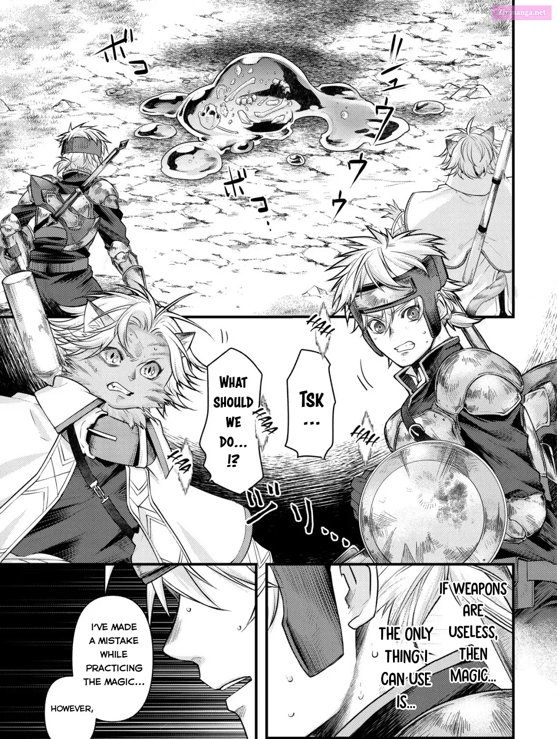 Kikori no Isekai Tan ~Tensei shita Shounen wa, Ono 1-pon de Nariagaru~ Zinmanga X Chapter 9 Page 36