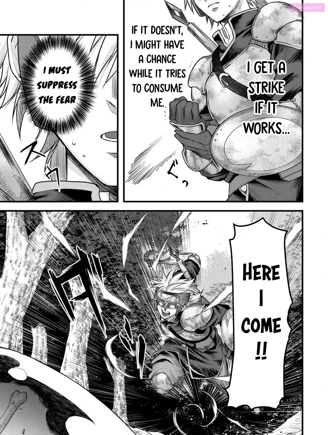 Kikori no Isekai Tan ~Tensei shita Shounen wa, Ono 1-pon de Nariagaru~ Zinmanga X Chapter 9 Page 40