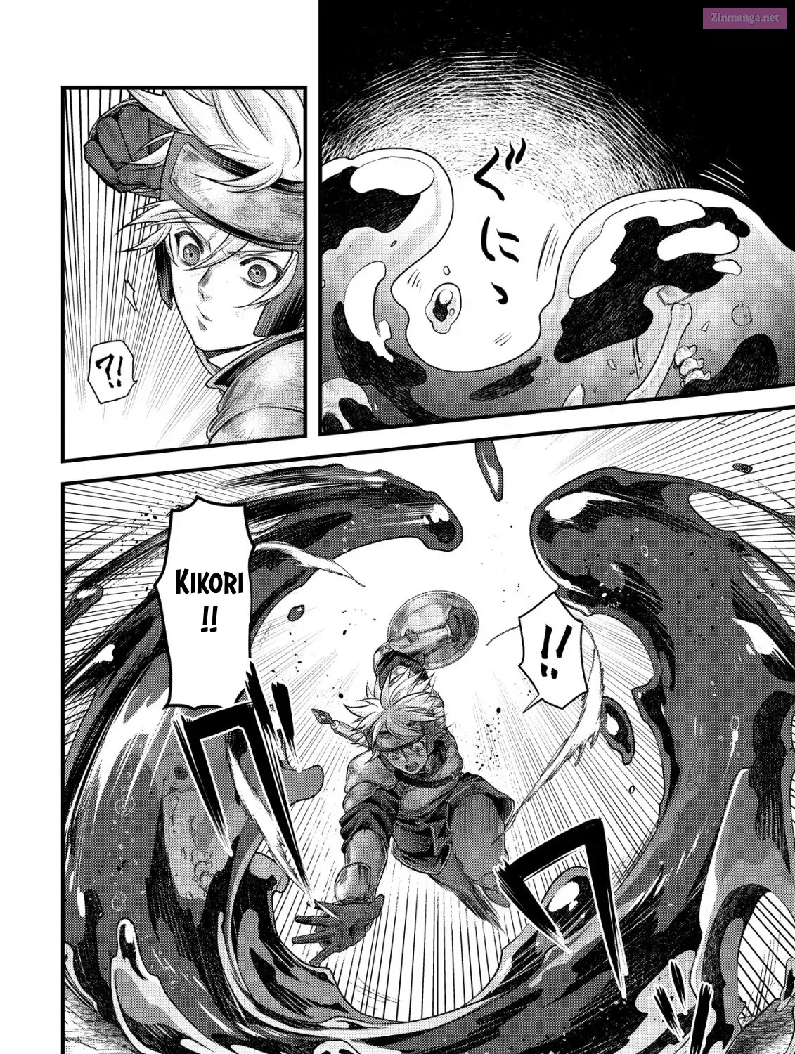 Kikori no Isekai Tan ~Tensei shita Shounen wa, Ono 1-pon de Nariagaru~ Zinmanga X Chapter 9 Page 42