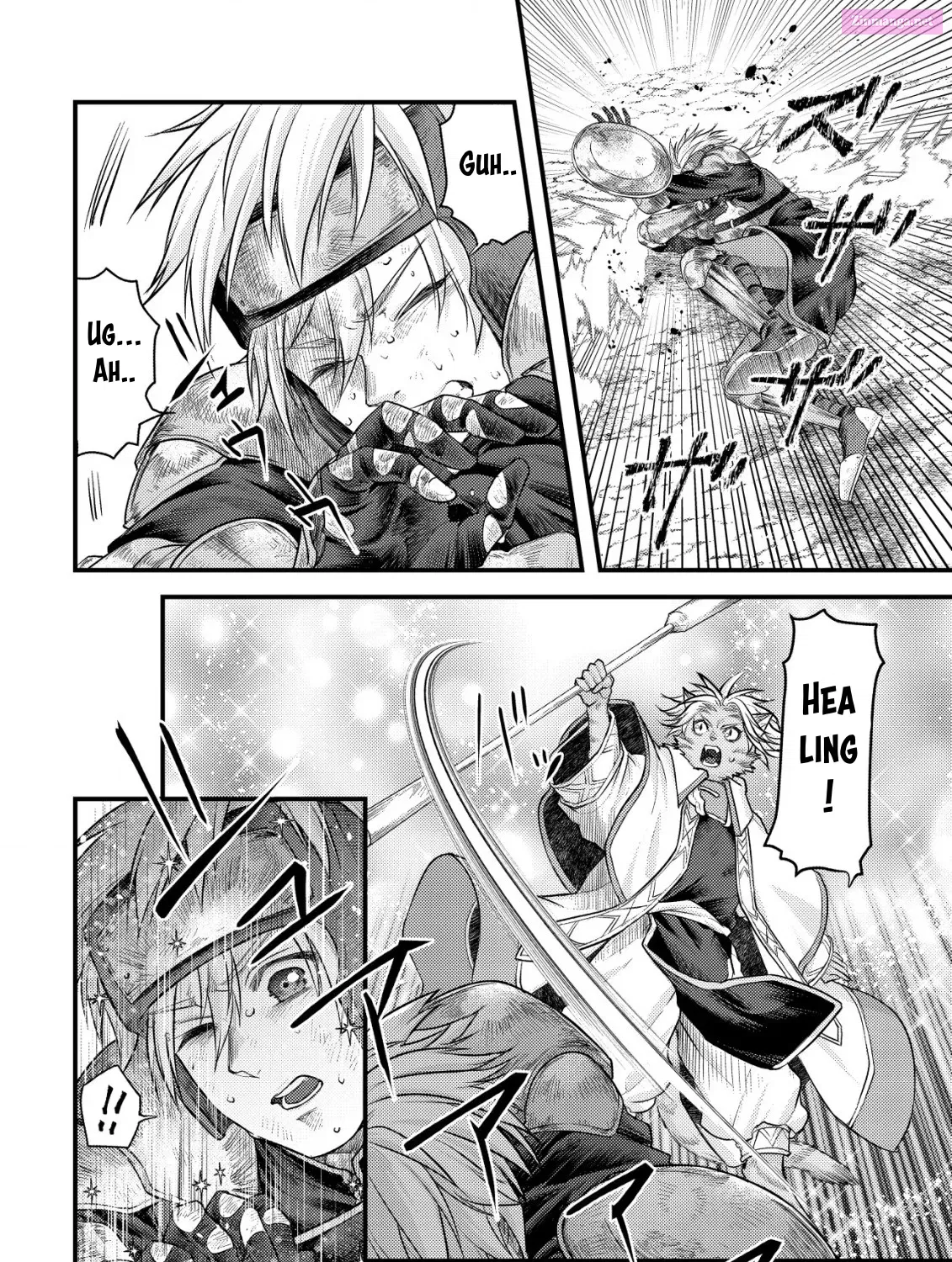 Kikori no Isekai Tan ~Tensei shita Shounen wa, Ono 1-pon de Nariagaru~ Zinmanga X Chapter 9 Page 50