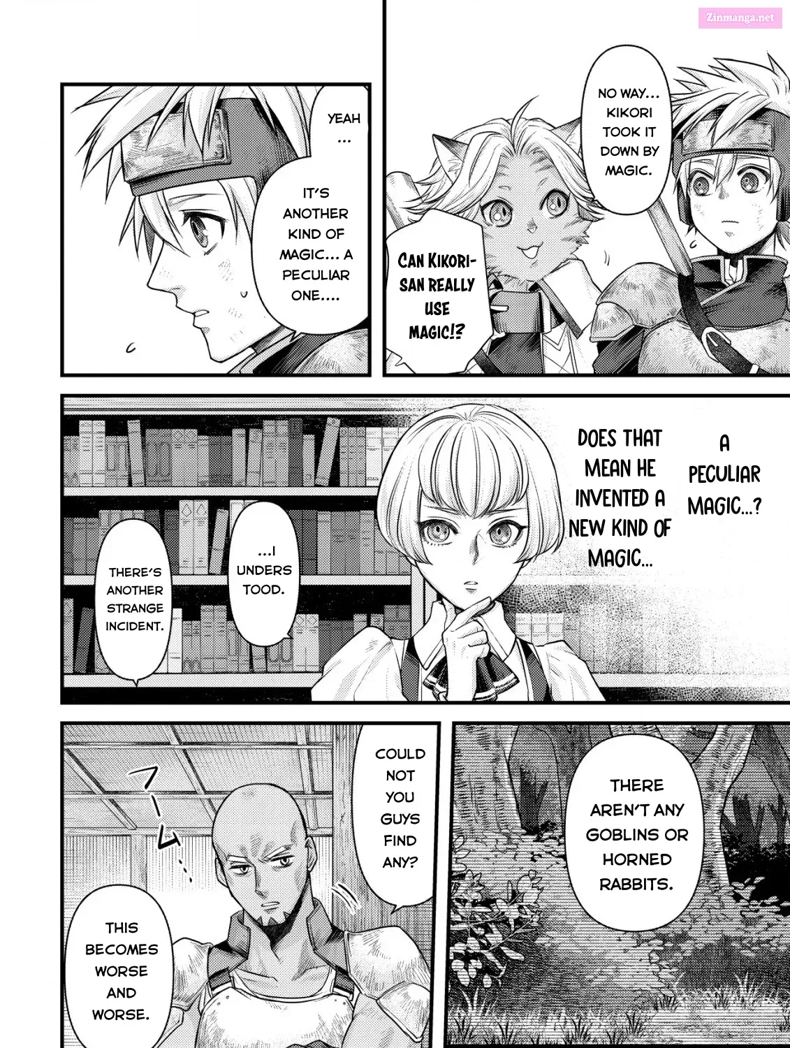 Kikori no Isekai Tan ~Tensei shita Shounen wa, Ono 1-pon de Nariagaru~ Zinmanga X Chapter 9 Page 66