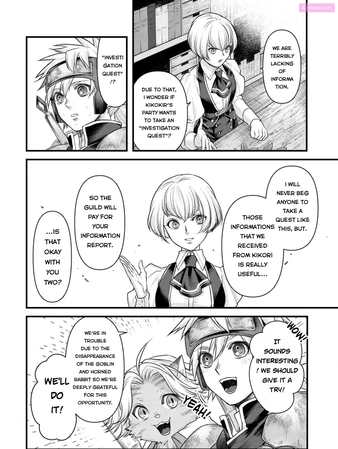 Kikori no Isekai Tan ~Tensei shita Shounen wa, Ono 1-pon de Nariagaru~ Zinmanga X Chapter 9 Page 70