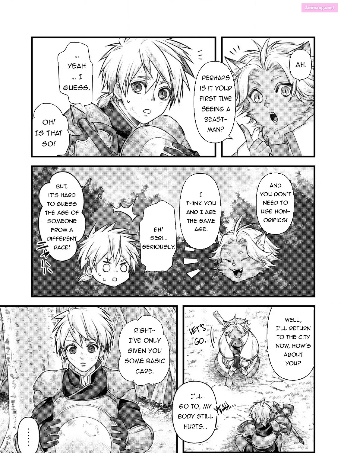Kikori no Isekai Tan ~Tensei shita Shounen wa, Ono 1-pon de Nariagaru~ Zinmanga X Chapter 8 Page 16