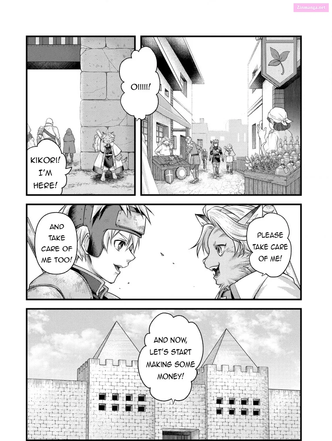 Kikori no Isekai Tan ~Tensei shita Shounen wa, Ono 1-pon de Nariagaru~ Zinmanga X Chapter 8 Page 38