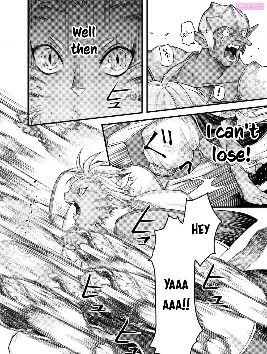 Kikori no Isekai Tan ~Tensei shita Shounen wa, Ono 1-pon de Nariagaru~ Zinmanga X Chapter 8 Page 54