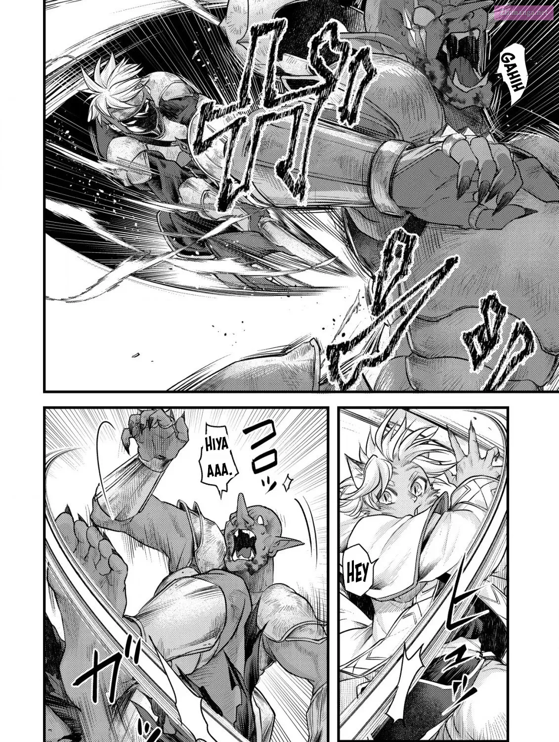 Kikori no Isekai Tan ~Tensei shita Shounen wa, Ono 1-pon de Nariagaru~ Zinmanga X Chapter 8 Page 58