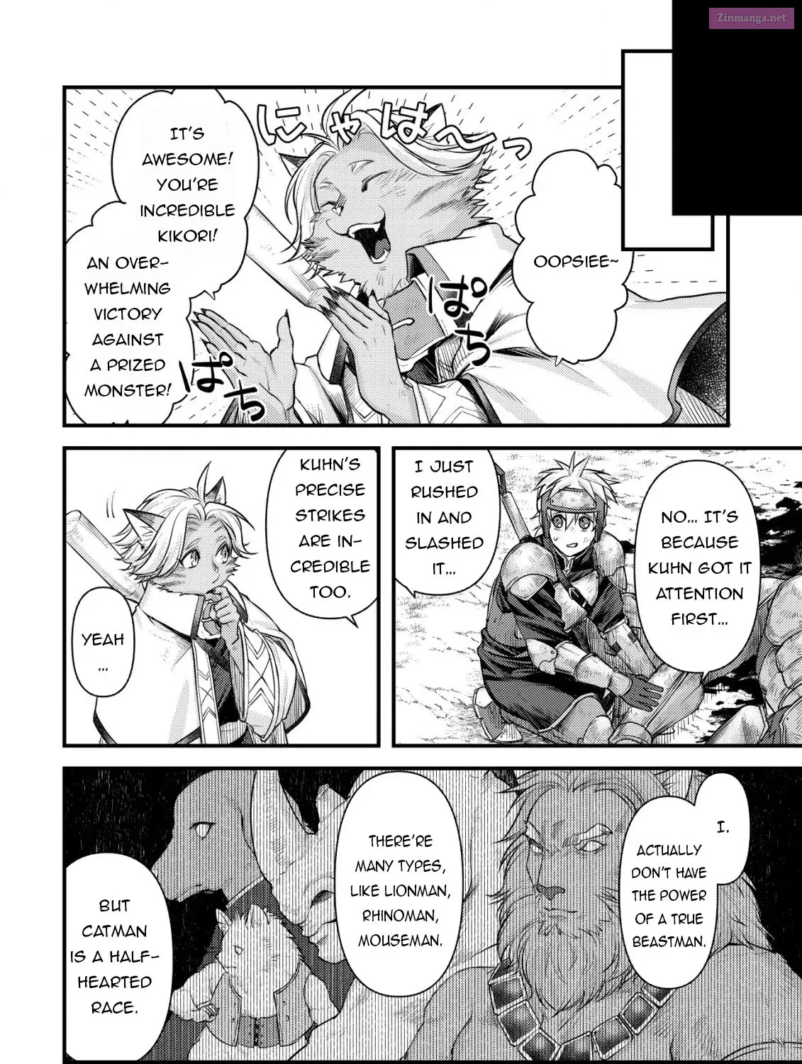 Kikori no Isekai Tan ~Tensei shita Shounen wa, Ono 1-pon de Nariagaru~ Zinmanga X Chapter 8 Page 62