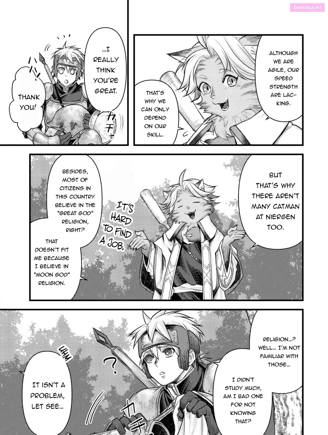 Kikori no Isekai Tan ~Tensei shita Shounen wa, Ono 1-pon de Nariagaru~ Zinmanga X Chapter 8 Page 64
