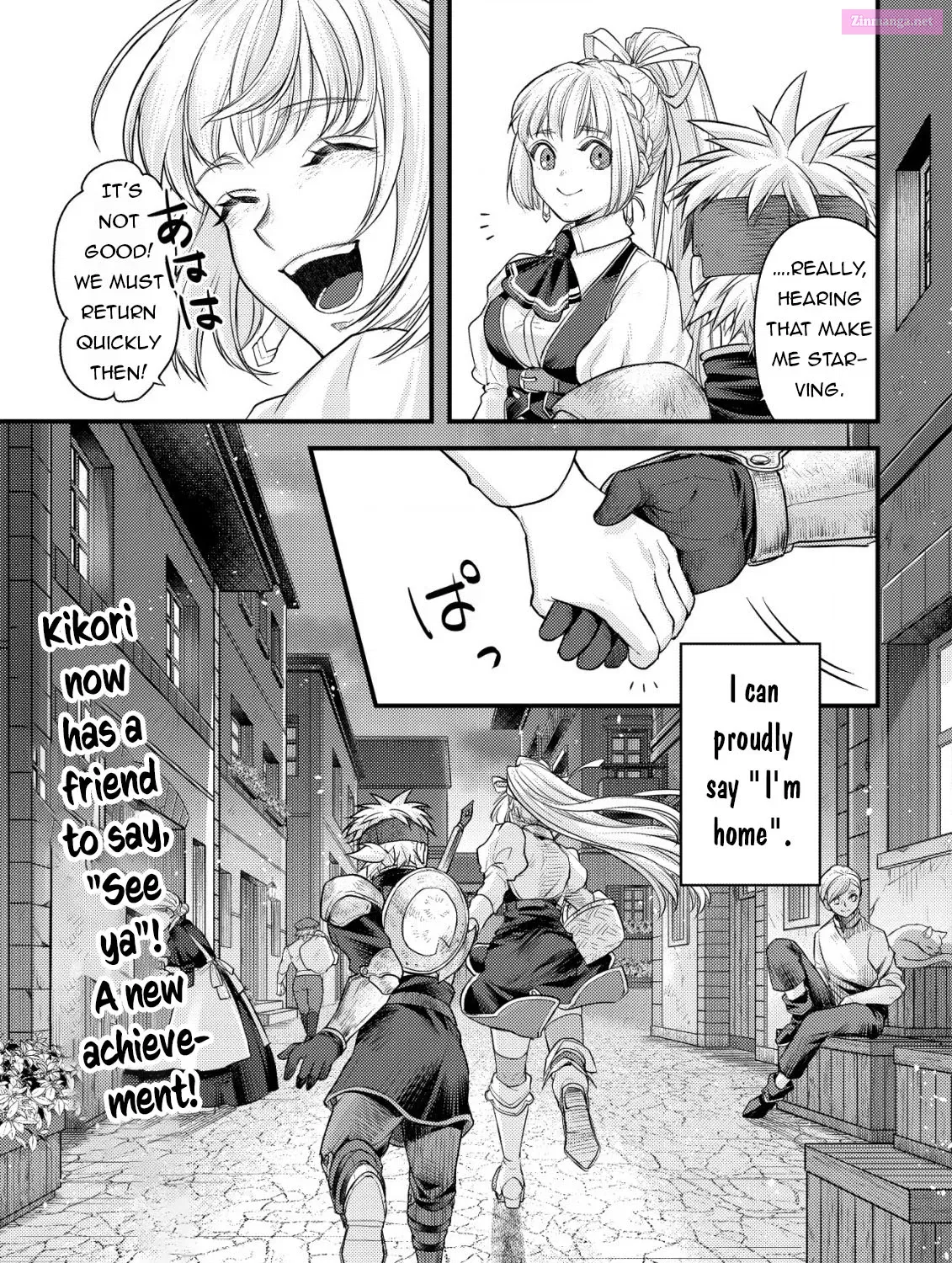Kikori no Isekai Tan ~Tensei shita Shounen wa, Ono 1-pon de Nariagaru~ Zinmanga X Chapter 8 Page 80