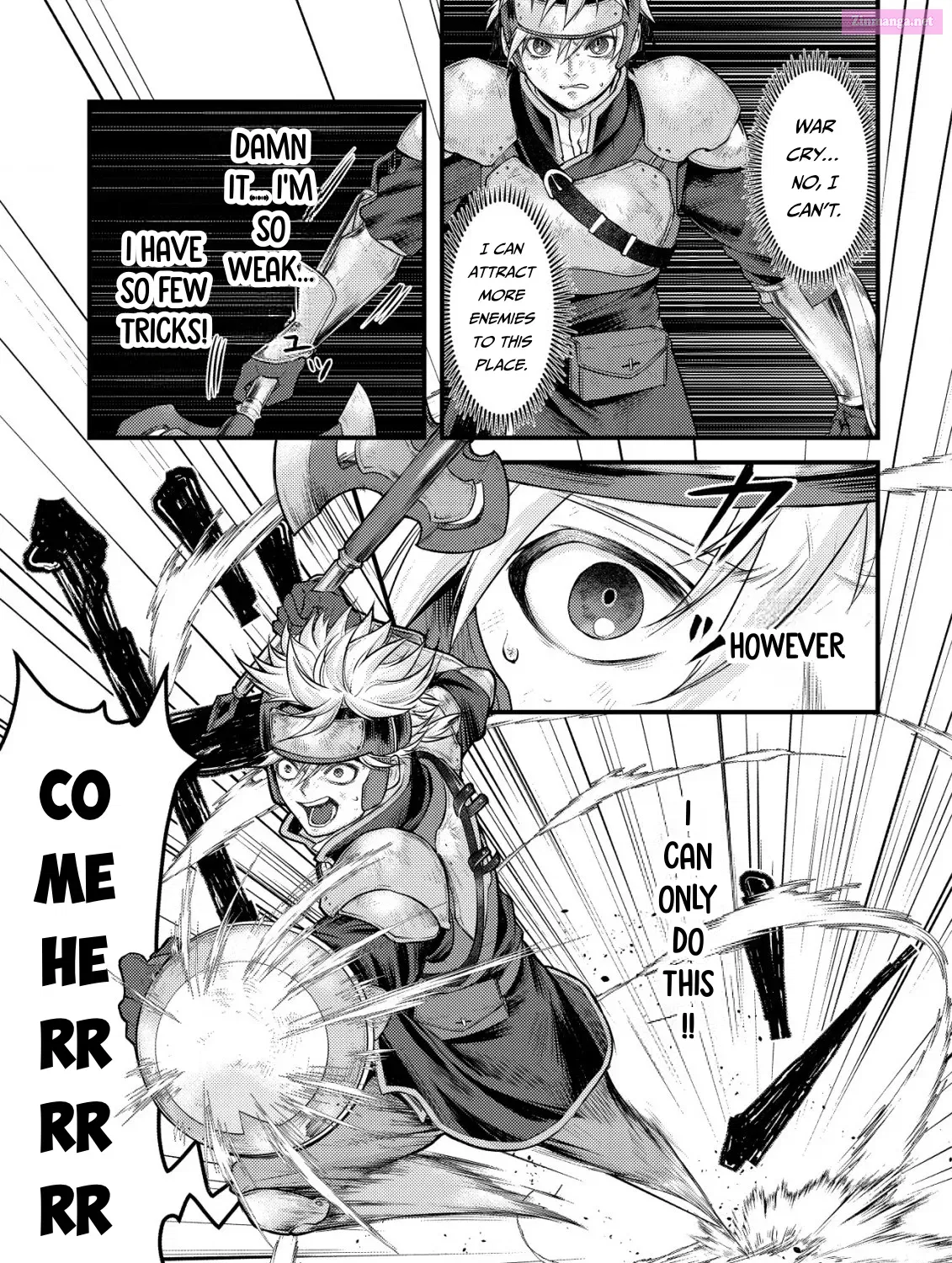 Kikori no Isekai Tan ~Tensei shita Shounen wa, Ono 1-pon de Nariagaru~ Zinmanga X Chapter 7 Page 8