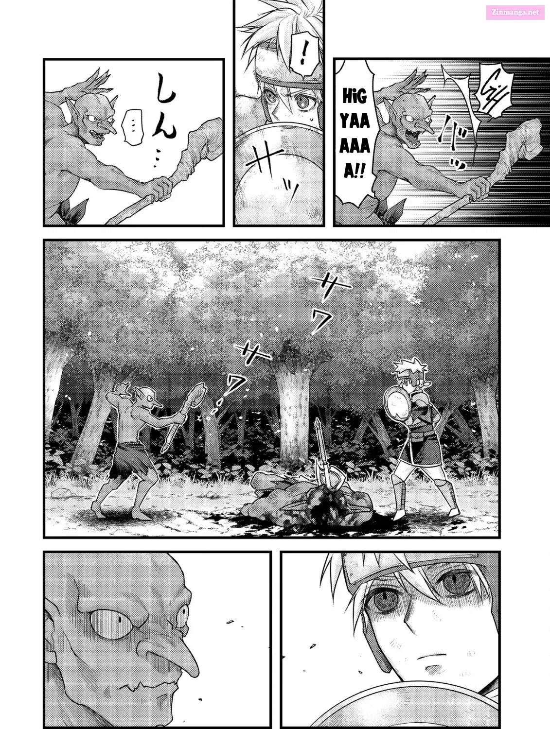 Kikori no Isekai Tan ~Tensei shita Shounen wa, Ono 1-pon de Nariagaru~ Zinmanga X Chapter 7 Page 18