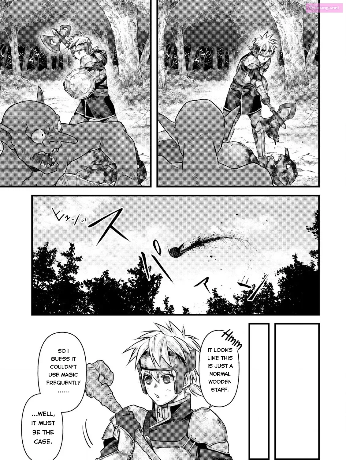 Kikori no Isekai Tan ~Tensei shita Shounen wa, Ono 1-pon de Nariagaru~ Zinmanga X Chapter 7 Page 20