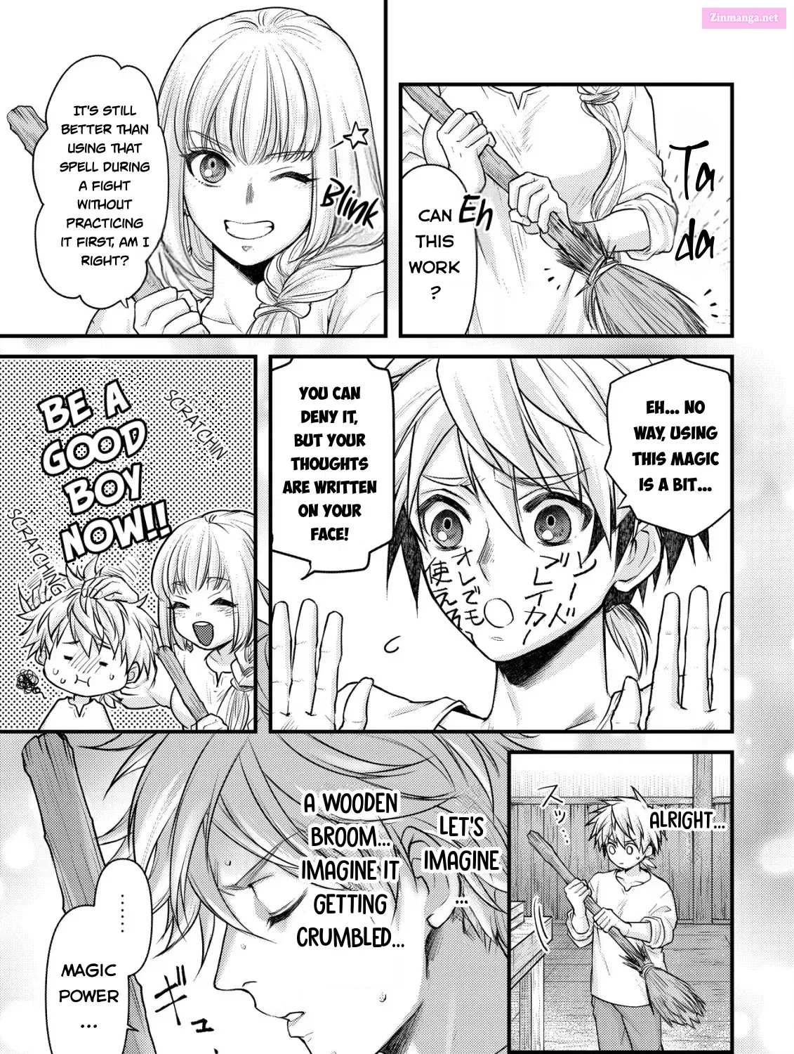 Kikori no Isekai Tan ~Tensei shita Shounen wa, Ono 1-pon de Nariagaru~ Zinmanga X Chapter 7 Page 36