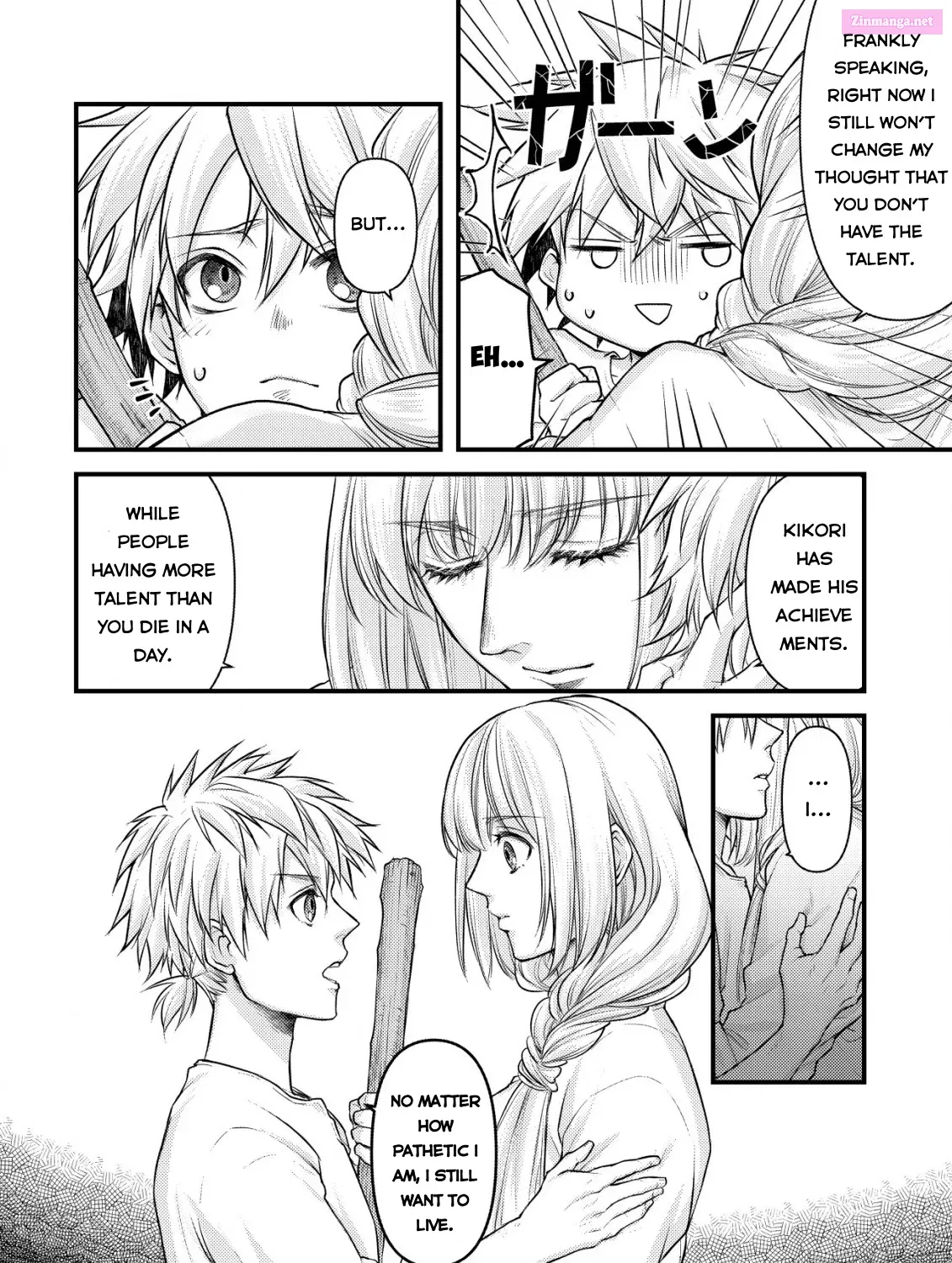 Kikori no Isekai Tan ~Tensei shita Shounen wa, Ono 1-pon de Nariagaru~ Zinmanga X Chapter 7 Page 42
