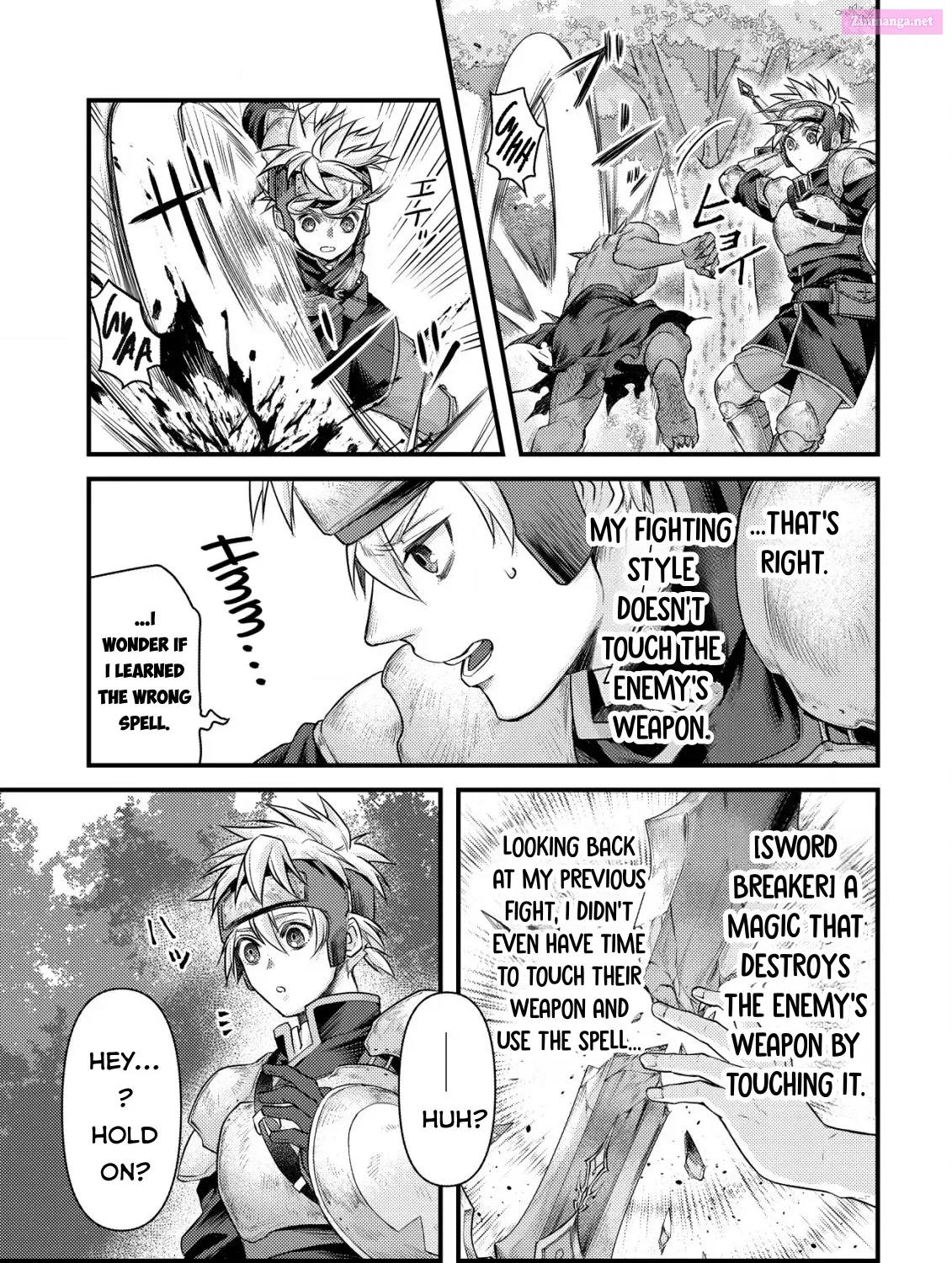 Kikori no Isekai Tan ~Tensei shita Shounen wa, Ono 1-pon de Nariagaru~ Zinmanga X Chapter 7 Page 48