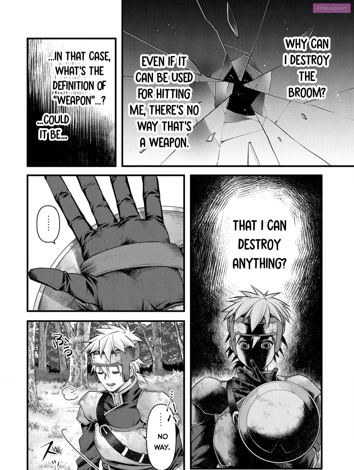 Kikori no Isekai Tan ~Tensei shita Shounen wa, Ono 1-pon de Nariagaru~ Zinmanga X Chapter 7 Page 50